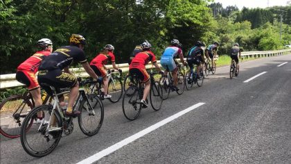 自転車トレーニングの様子