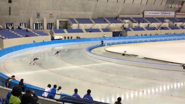 500ｍラストのコーナー